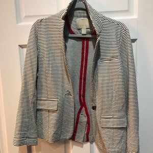 Banana Republic striped blazer
